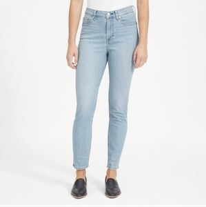 Everlane | light wash skinny ankle jeans